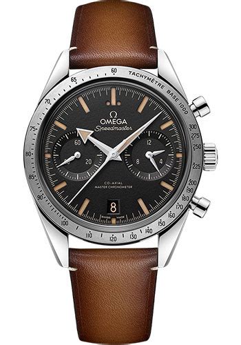 Speedmaster '57 40.5 mm, steel on stee